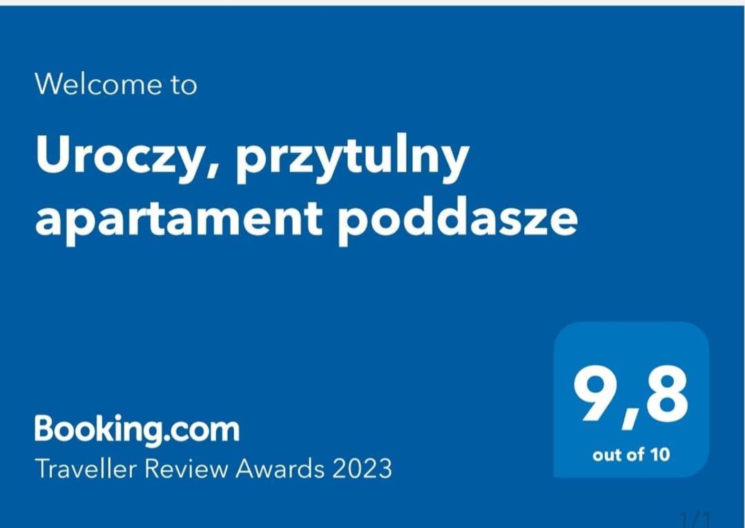 Uroczy, Przytulny Apartament Poddasze Radom Exterior photo